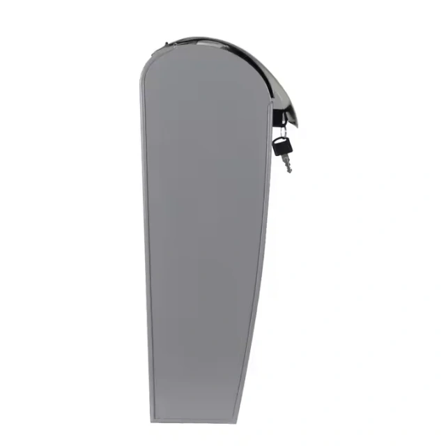 Outdoor Metal Key Large Capacity Mailbox Commercial Rural Home Decorative Office Business Parcel Box Wall Mount Mailbox