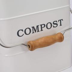6.4L Kitchen Waste Bin Worm Compost Bucket for Kitchen Countertop