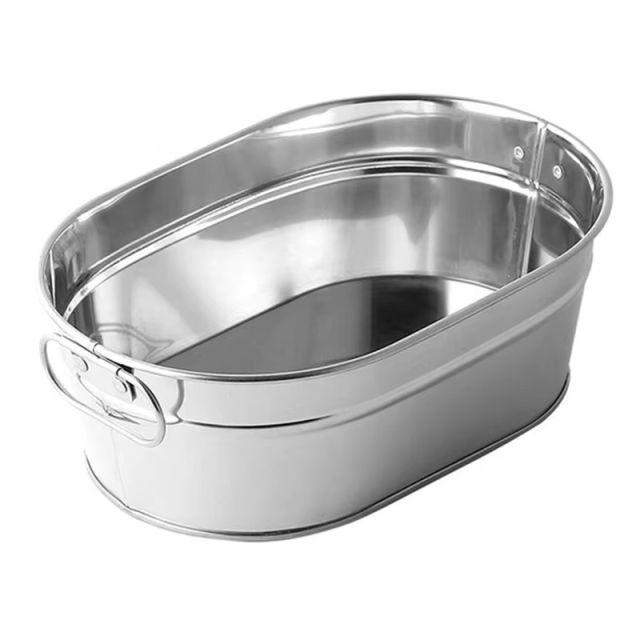 Fries Food Bucket Fries Rack Snack Basket Stainless Steel Food for Kitchen Restaurant Beer Snack Bucket Durable Kitchen Gift