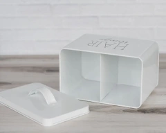 镀锌铁艺收纳盒金属浴室头发工具收纳整理盒