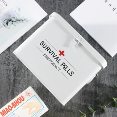 Metal Iron Storage Box Household First Aid Kits Emergency Survival First Aid Kit