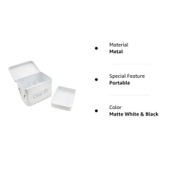 Home Office Kit Probable Customized  First Aid Kit Steel Box Metal Medicine Storage Box