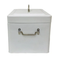 Wholesale Double Layer First Aid Kit Tin Removable Tray Medicine Safety Storage Metal First Aid Box for Home