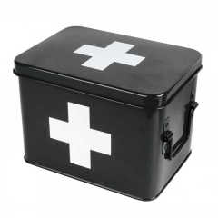 Vintage Metal Custom Boxes Storage Containers Survival Empty First Aid Box