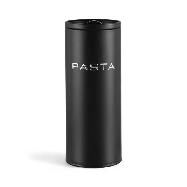 Wholesale Metal Storage Canister Galvanized Iron Kitchen Storage Holder Pasta Holder Bin