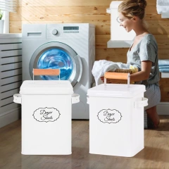 Wholesale Laundry Accessaries Custom Made Washing Powder Storage Bucket Sealing with Lid Laundry Beads Storage Container