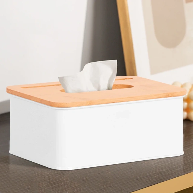 Multi-Functional Reusable Tissue Box Remote Control Holder Container Case