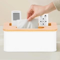 Multi-Functional Reusable Tissue Box Remote Control Holder Container Case