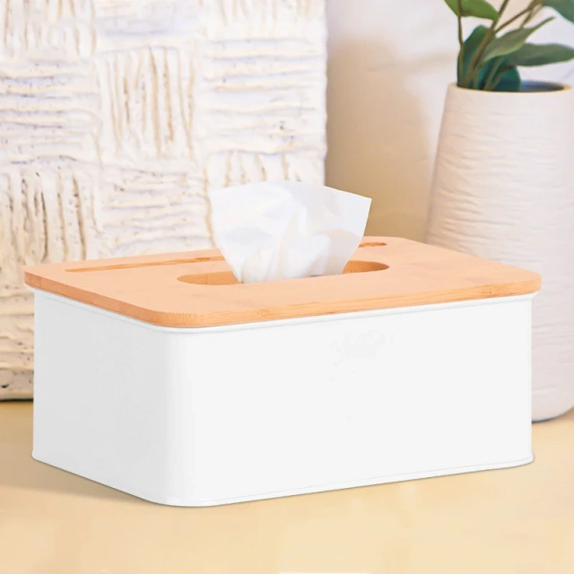 Multi-Functional Reusable Tissue Box Remote Control Holder Container Case