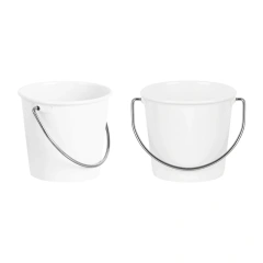 Custom Made Metal Storage Canister with Handle Hotel Western Meal Sauce Storage Bucket