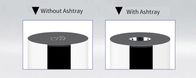 商用不锈钢垃圾桶圆形酒店储物桶适用于大堂过道商场烟灰缸使用