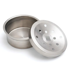 Outdoor Dust Bin Round Metal Garbage Recycle Bin Hotel Standing Ashtray and Rubbish Bin