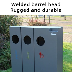 隔间垃圾桶可分离户外分类剥离垃圾桶垃圾桶