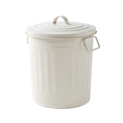 Factory Metal Bin Dustbin Children Storage Basket Bin Household Room Storage Bucket