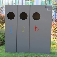 隔间垃圾桶可分离户外分类剥离垃圾桶垃圾桶