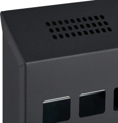 Outdoor Lockable Metal Hanging Ashtray Cigarette Butt Wall Mounted Container