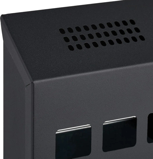 Outdoor Lockable Metal Hanging Ashtray Cigarette Butt Wall Mounted Container