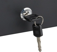 Outdoor Lockable Metal Hanging Ashtray Cigarette Butt Wall Mounted Container