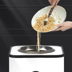 Office Business Hall Square Smoking Dustbin Ashtray Receptacles Trash Can