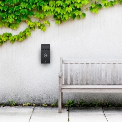 Outdoor Lockable Metal Hanging Ashtray Cigarette Butt Wall Mounted Container