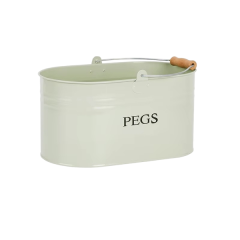 Factory Direct Dog Toy Storage Baskets for Any Room Cat Toys Box Galvanized Metal Pegs Bucket