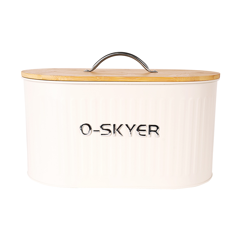 Metal Oval Storage Bin – Multipurpose Organizer