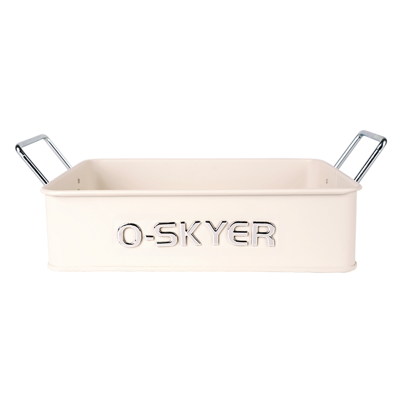 Metal Desktop Mini Storage Tray – Compact Organizer for Office and Home