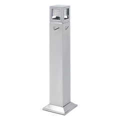 Stainless Steel Ashtray Floor Stand Ash Tray Metal Ashtray Pole Cigarette Butt Receptacle Outdoor Ashtray