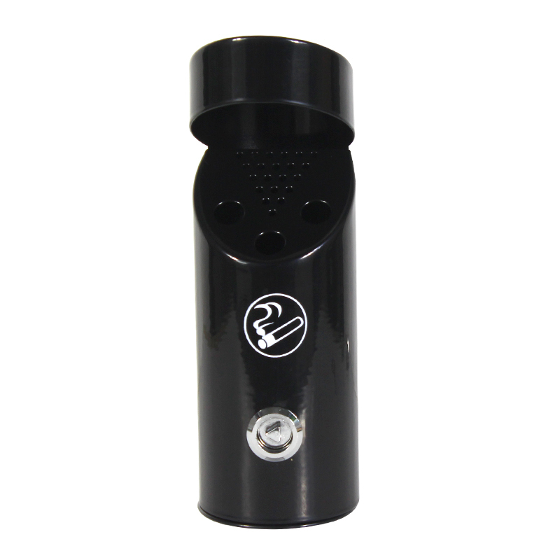 Stainless Steel Ashtray Outdoor Wall Mounted Cigarette Bin Ashtray