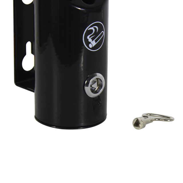 Stainless Steel Ashtray Outdoor Wall Mounted Cigarette Bin Ashtray