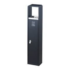 Outdoor Ashtray Customizable Floor-Standing Column Ashtray for Public Areas Hotel Lounges Anti-Rust