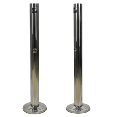 Outdoor Ashtray Windproof Stainless Steel Cigarette Butt Collector Smoke Ash Floor Standing Ashtray
