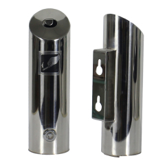 Outdoor Ashtray Wall-Mount Ashtray Stainless Steel Cigarette Butt Commercial Smoking Receptacles