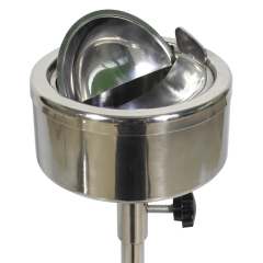 Floor Standing Ashtray 304 Stainless Steel Adjustable Ashtray Hotel Outdoor Cigarette Bin Smoking Are Metal Ashtray
