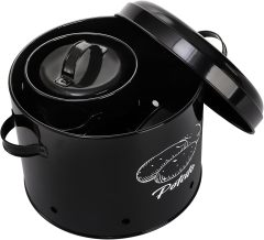 Kitchen Set of 3 Vegetable Potato Onion and Garlic Pots, Storage Box Canister, Onion Garlic Jar Containers