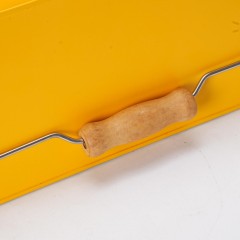 Galvanized Steel Beer Bucket with Handle – 6 Compartment Metal Drink Tub for Parties & Events