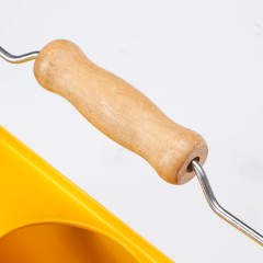 Galvanized Steel Beer Bucket with Handle – 6 Compartment Metal Drink Tub for Parties & Events