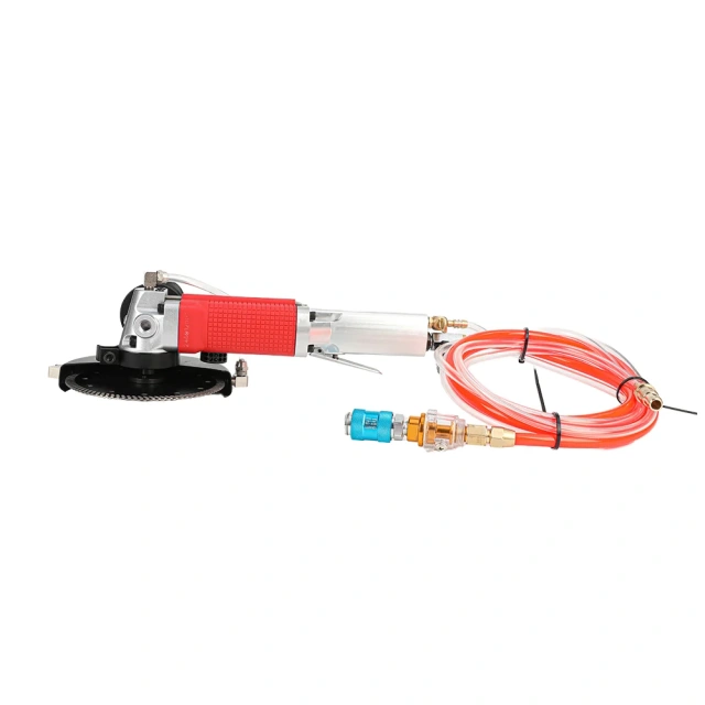Speedone ELA-606-06L 6" Air Wet Angle Grinder – 10000RPM Cutter for Diamond Blades & Cup Wheels