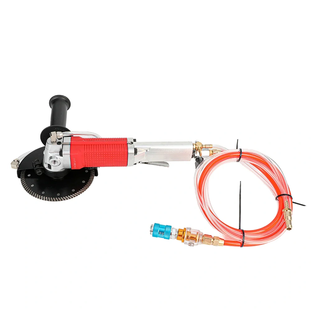 Speedone ELA-606-06L 6" Air Wet Angle Grinder – 10000RPM Cutter for Diamond Blades & Cup Wheels