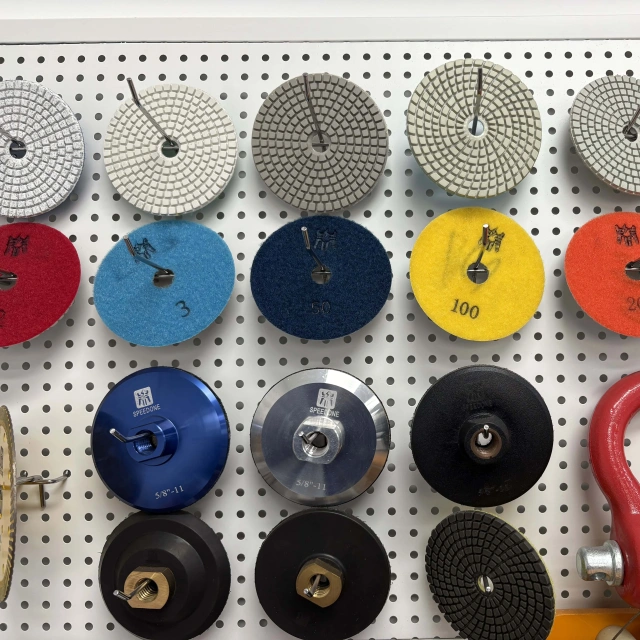 Speedone Diamond Sponge Polishing Pad – 3-Step System for Concrete & Stone, OBM Customizable