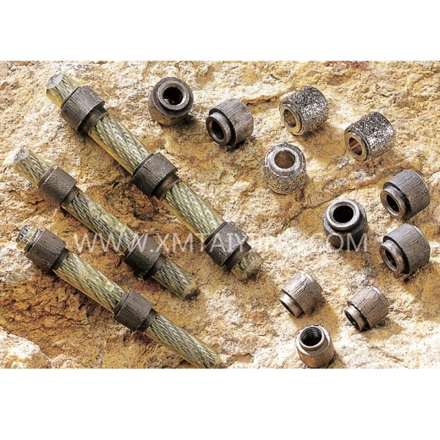 High Quality Profile Diamond Wire Saw for Soft Granite & Mixed Cutting | Speedone PWS | OEM/ODM 8.8mm Plastic Fastening