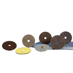 WGP03 Customizable 7-Step Diamond Wet Polishing Pads for Marble, Granite & Stone | Speedone OEM Flexible Disc Set