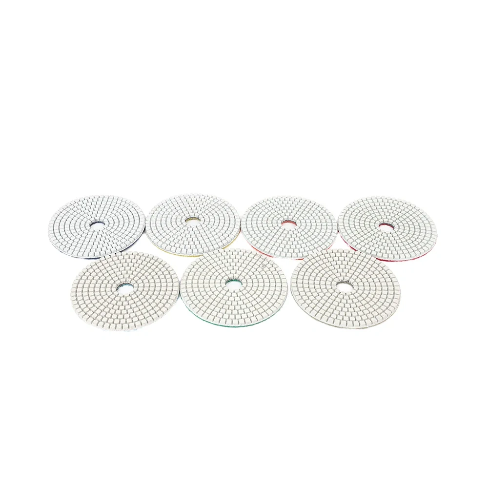 High-Quality Flexible Diamond Polishing Pads for Granite, Marble, Stone & Quartz | Speedone WWP08 | OEM/ODM Support