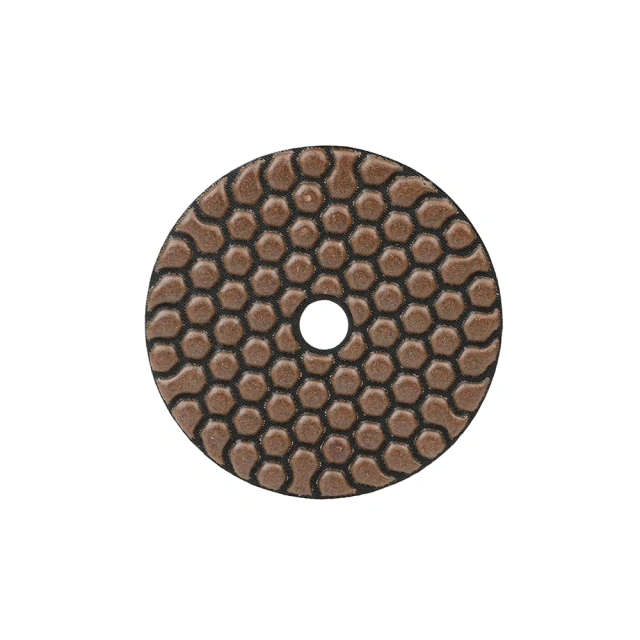 Speedone DP03 3-Inch Dry Polishing Pads for Granite & Marble | Grit 50#–3000# | Round Stone Polishing Pads | OEM & ODM Available