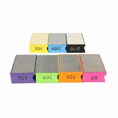 Electroplated Polishing Pads for Marble, Granite & Stone | Speedone OEM ODM | Grit 60#–3000#