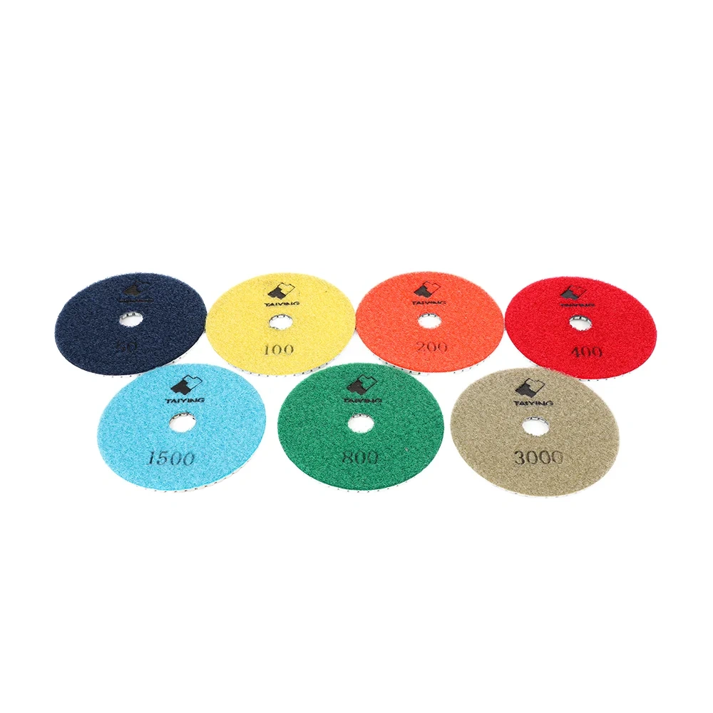 High-Quality Flexible Diamond Polishing Pads for Granite, Marble, Stone & Quartz | Speedone WWP08 | OEM/ODM Support