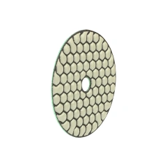 Speedone DP03 3-Inch Dry Polishing Pads for Granite & Marble | Grit 50#–3000# | Round Stone Polishing Pads | OEM & ODM Available