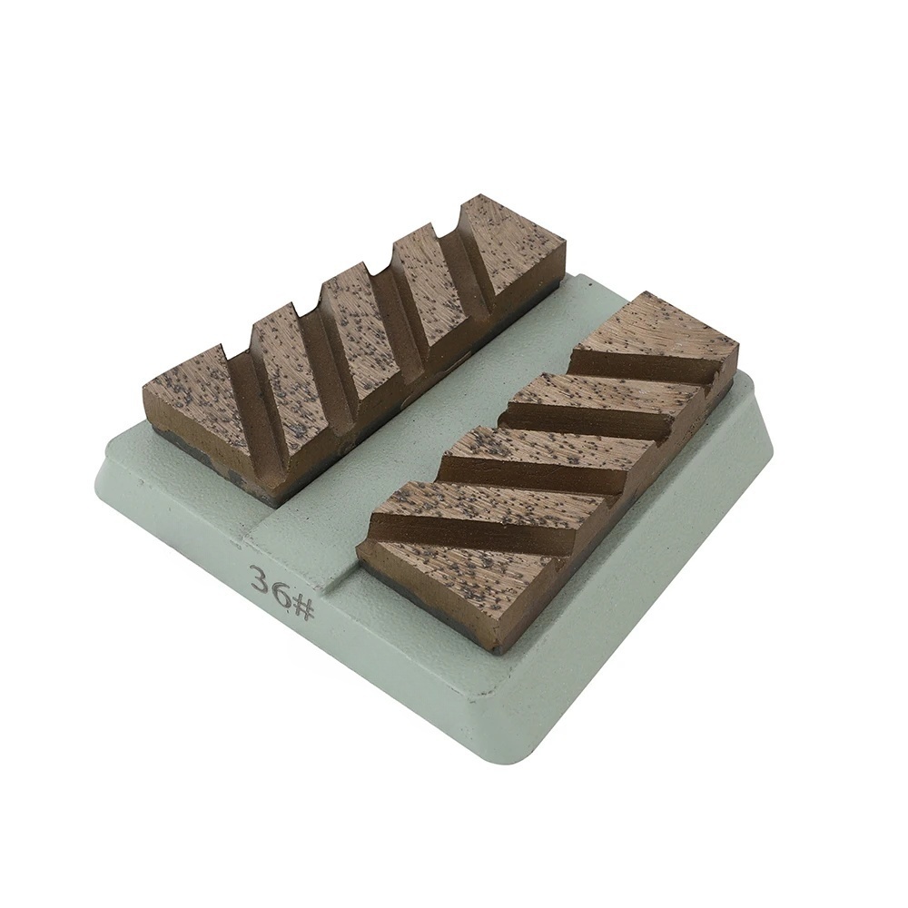 Speedone Metal Frankfurt Grinding Block for Marble Polishing 100×107mm