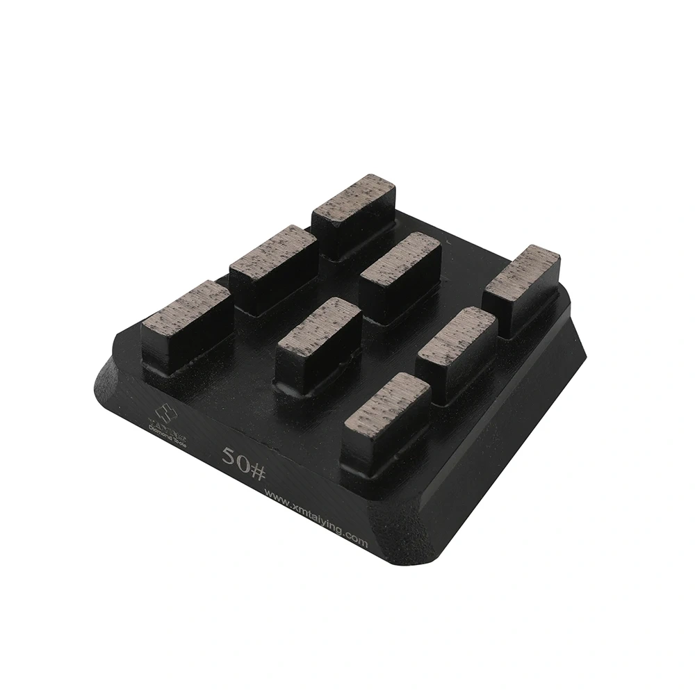 Speedone Metal Frankfurt Grinding Block for Marble Polishing 100×107mm