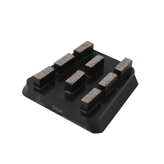 Speedone Metal Frankfurt Grinding Block for Marble Polishing 100×107mm